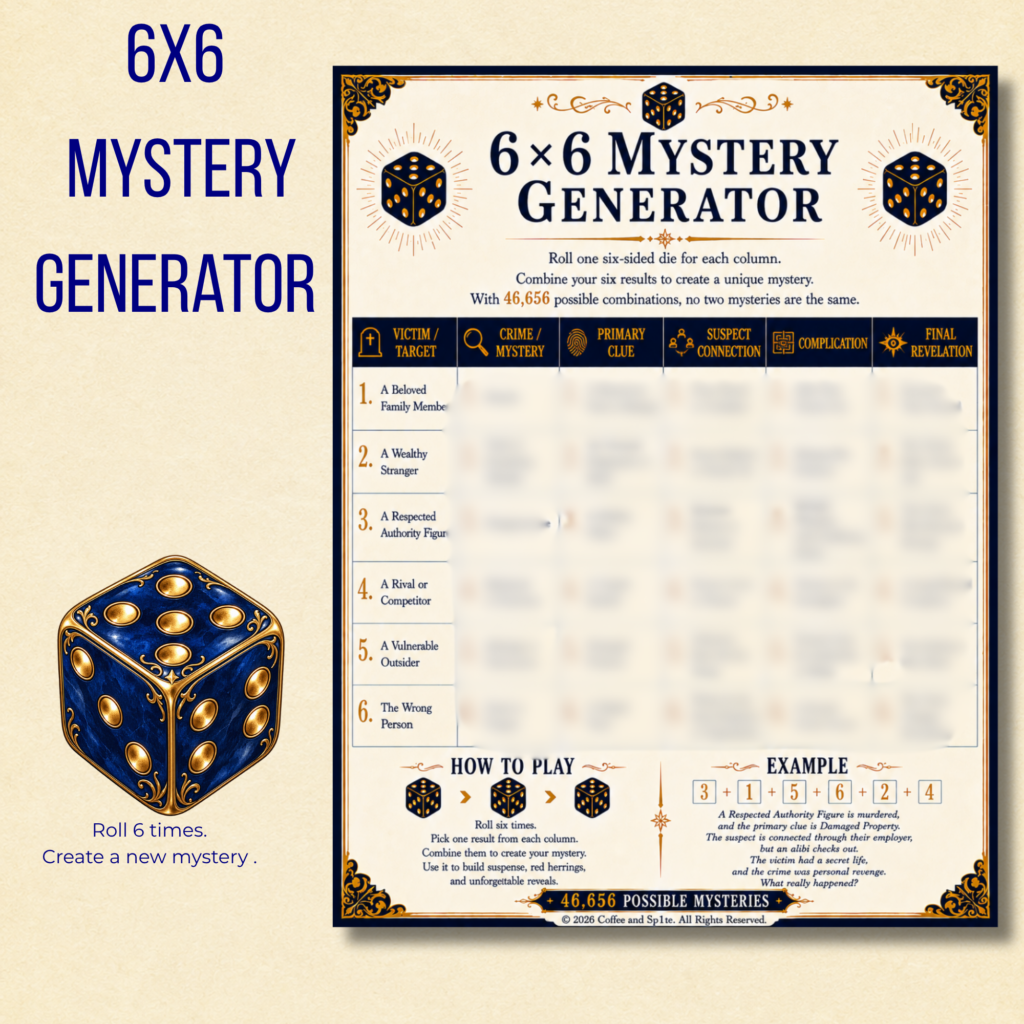 6x6 Mystery Generator