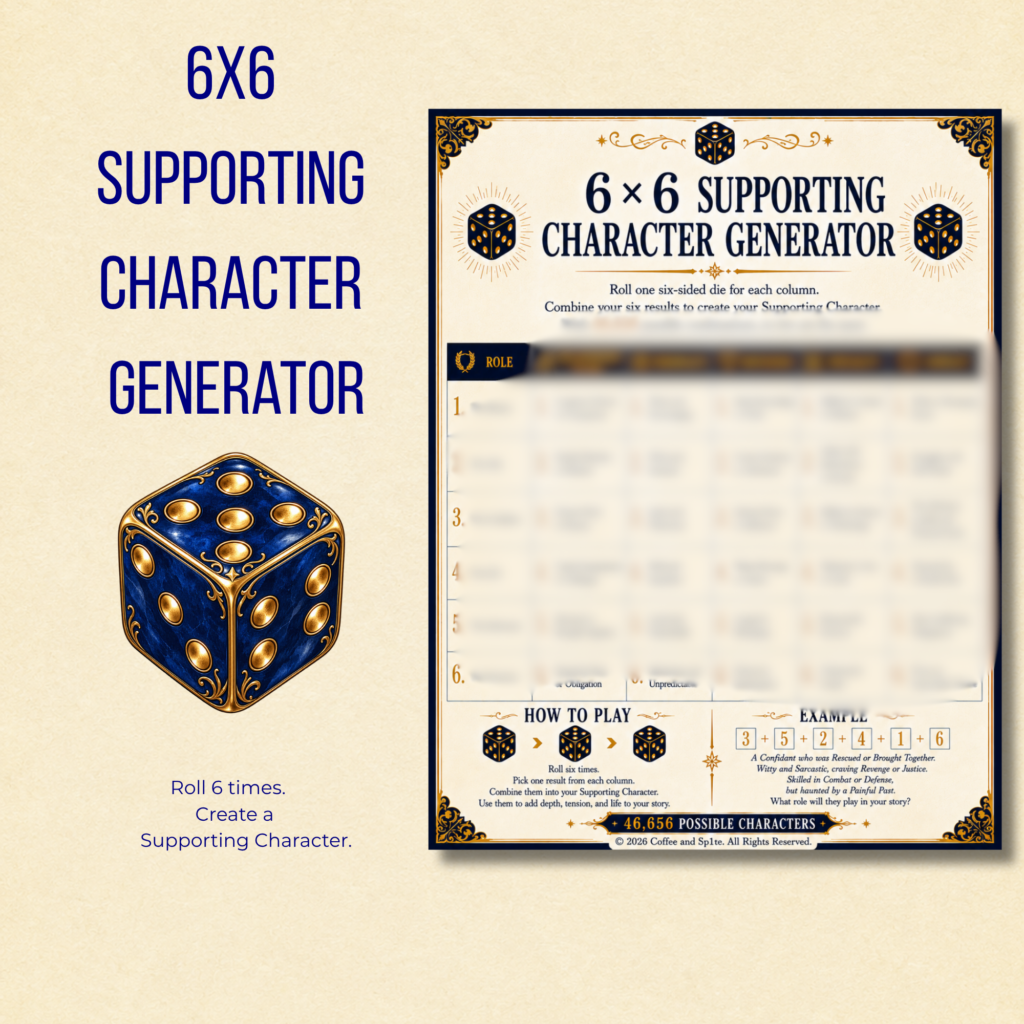 6x6 Supporting Character Generator