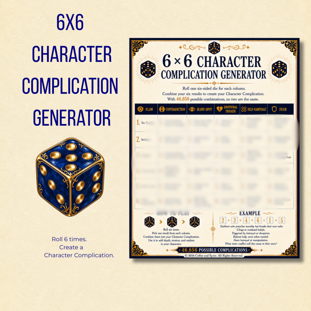 6X6 Character Complication Generator